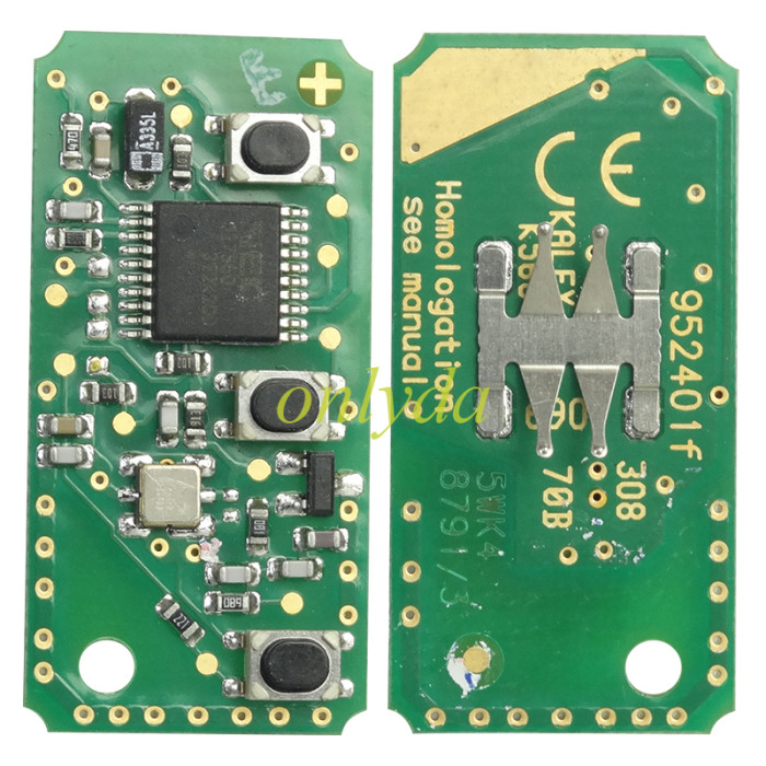 For Ford Focus /Modeo original remote control PCB with 434mhz & Aftermarket shell. pls choose button