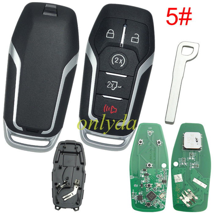 KYDZ Brand Ford Aftermarket remote key with 868mhzHITAG PRO Keyless, pls choose button