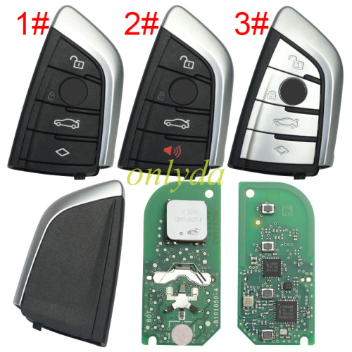 OEM BMW Remote Suitable for BMW G Classis smart remote control key 4/3+1 button key FCC ID: N5F-ID21A IC 3248A-ID21A 434MHZ 49 Chip, pls choose button
