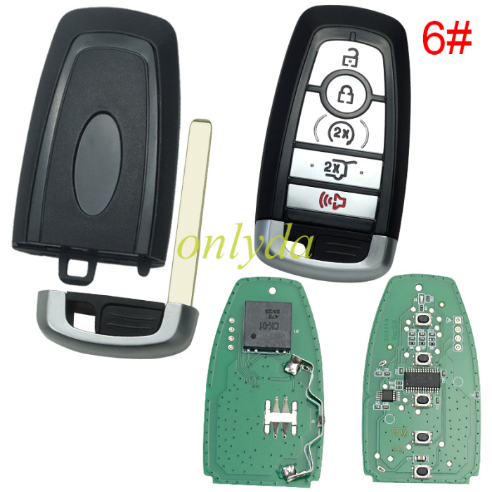 For Ford 2022-2024 keyless Smart Remote Key  902MHz  M3N-A3C054339 HITAG PRO ID49, pls choose button