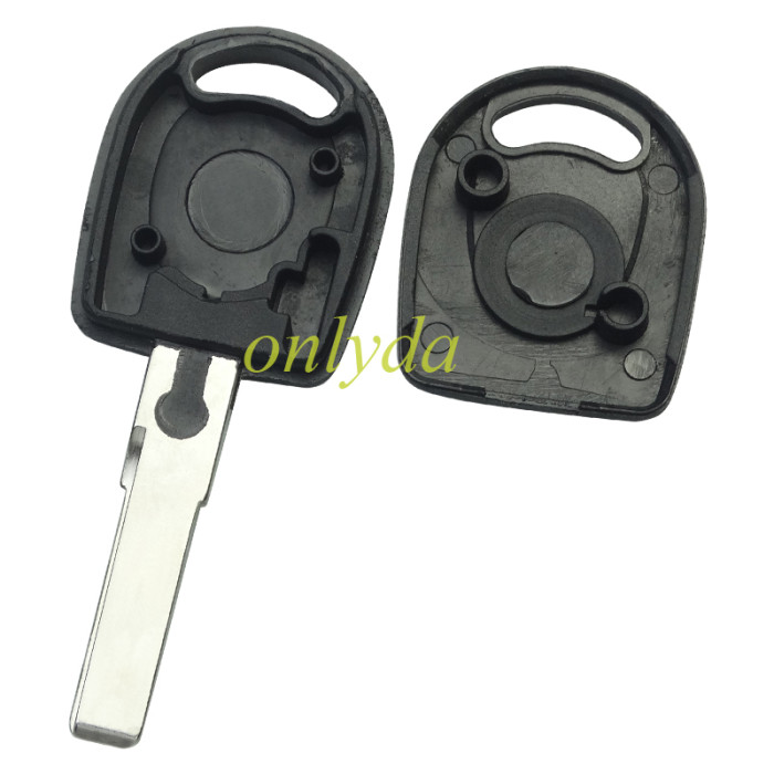 For VW   Passat transponder key shell with printed badge