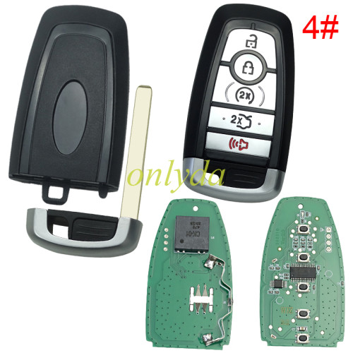 For Ford 2022-2024 keyless Smart Remote Key  902MHz  M3N-A3C054339 HITAG PRO ID49, pls choose button
