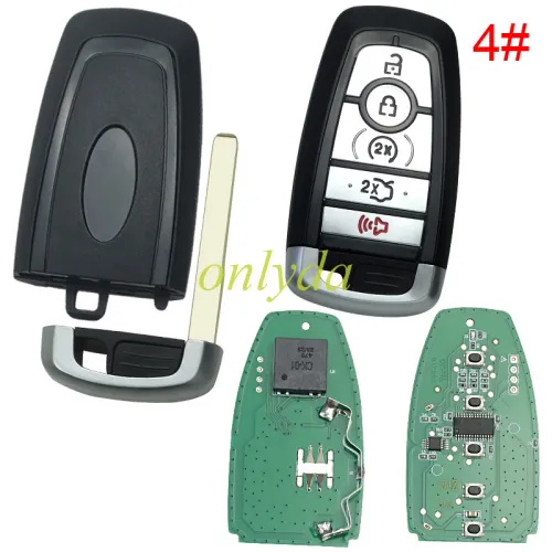 For Ford 2022-2024 keyless Smart Remote Key  902MHz  M3N-A3C054339 HITAG PRO ID49, pls choose button