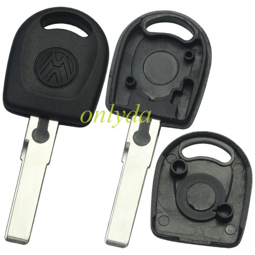 For VW   Passat transponder key shell with printed badge