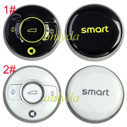 For Mercedes Benz smart key shell with badge 