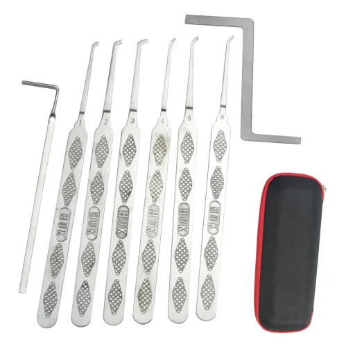 HUK Stainless Steel 6-Pack Single Hook