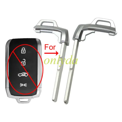 For Maserati  emmergency key blade