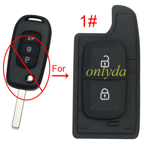 For Renault  flip remote key Pad ,pls choose model
