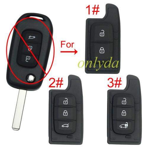 For Renault  flip remote key Pad ,pls choose model