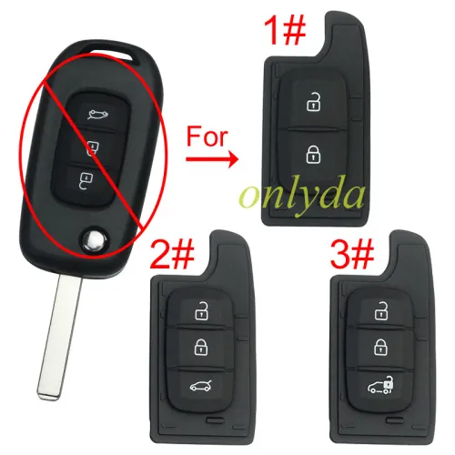 For Renault  flip remote key Pad ,pls choose model