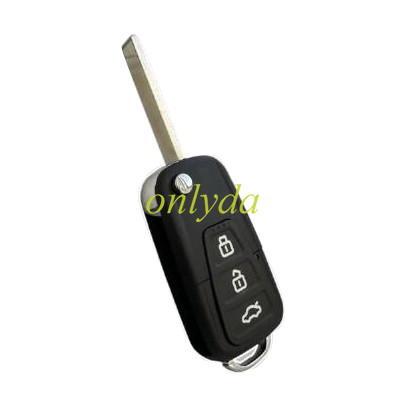 for Lifan X50 X60 3button key shell with badge 