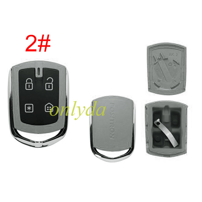For Brazil remote Key blank & 4 button, pls choose color