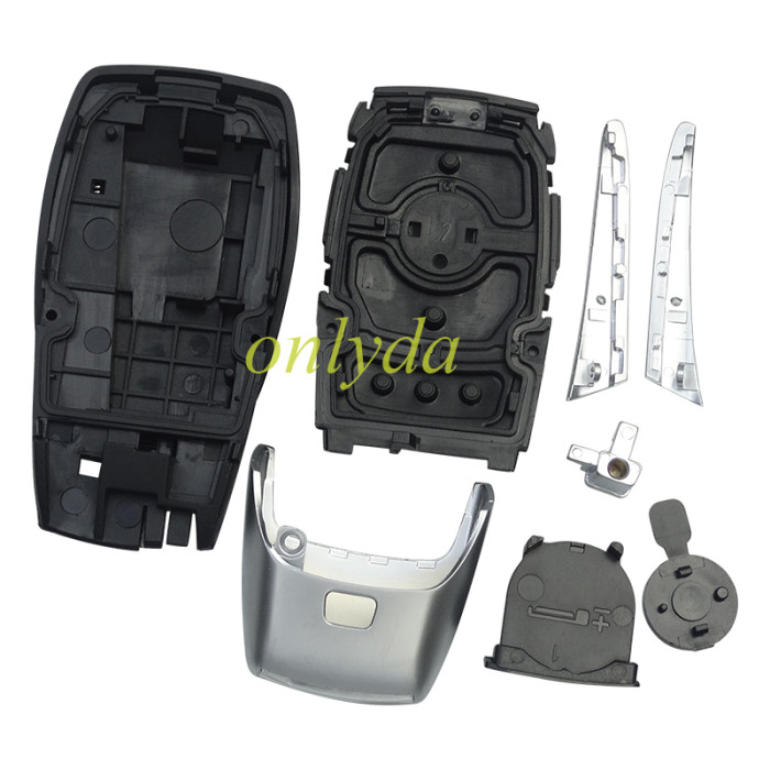 For Benz 2 button key shell with blade
