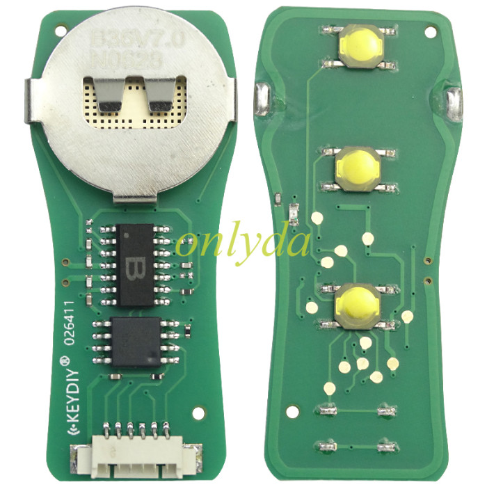 3 button remote key  B36 for KDX2 and KD MAX to produce any model  remote