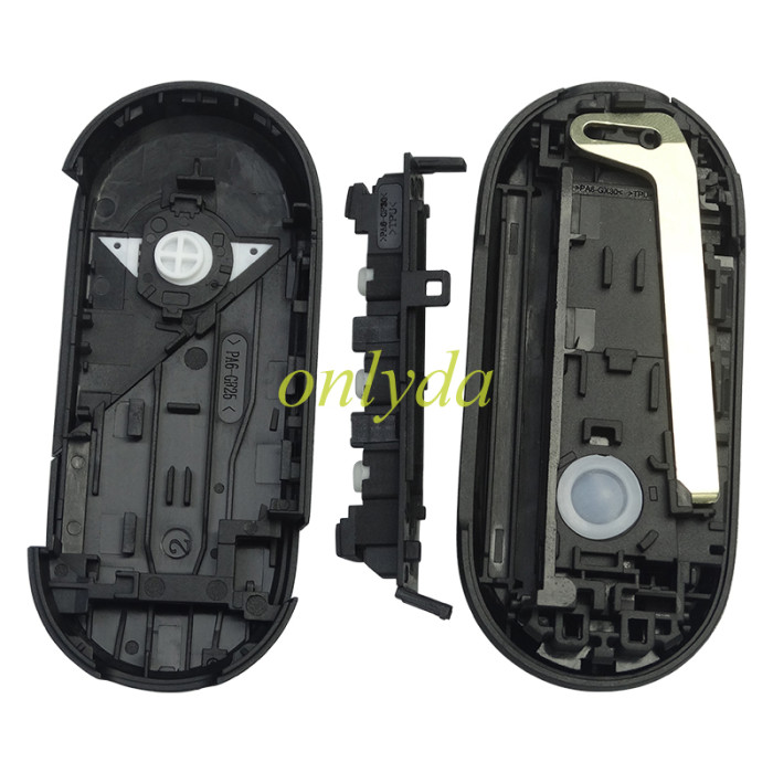 For BMW MINI remote key shell with blade , MINI printed on the back With badge