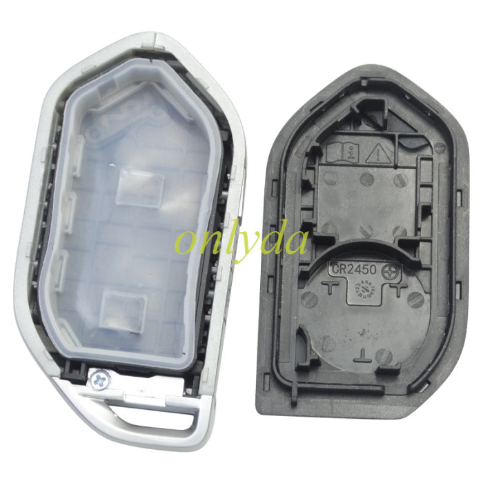 For Kia  remote key shell black color without badge ， pls choose button