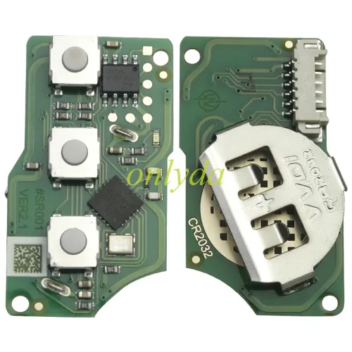 XKB526EN Xhorse 2nd Genaeration  Wire  Universal Remote Key for VW B5 Flip 3 Buttons