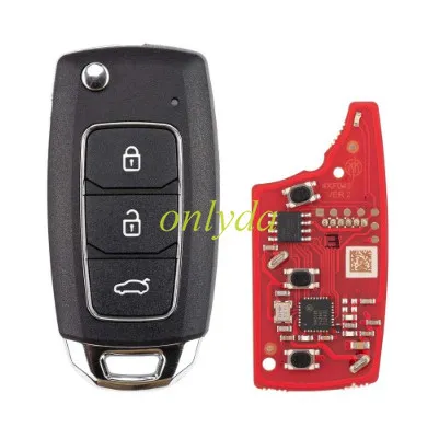 XKHYO5EN For Xhorse Wire Univeral Remote Key for Hyundai 3 Buttons English