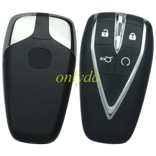 Genuine Changan EADO PLUS UNIK-K  Smart Key, 4 Buttons  3608030-MK02-AA 433MHz-4AChip-FSK OEM remote key chip ：HITAG 128-bits AES ID4A NCF29A1M