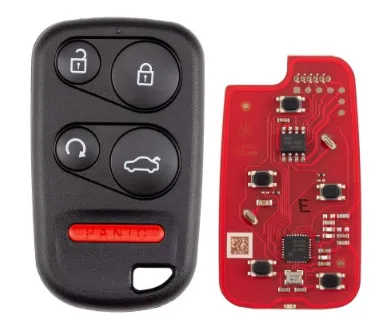 XKHO23EN For Xhorse  2ndGeneration Wire Remote Key Honda Separate 4 buttons with Remote Start and Trunk Button