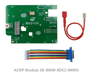 Module #38 For YANHUA ACDP 1&2 BMW G-Series BDC2 IMMO Module - Add Key Only