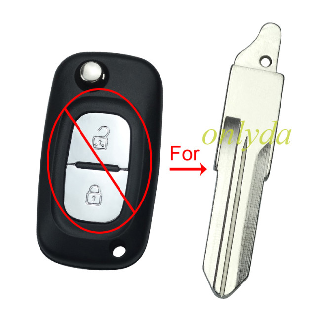 Blade for Renault flip key 3#VAC102