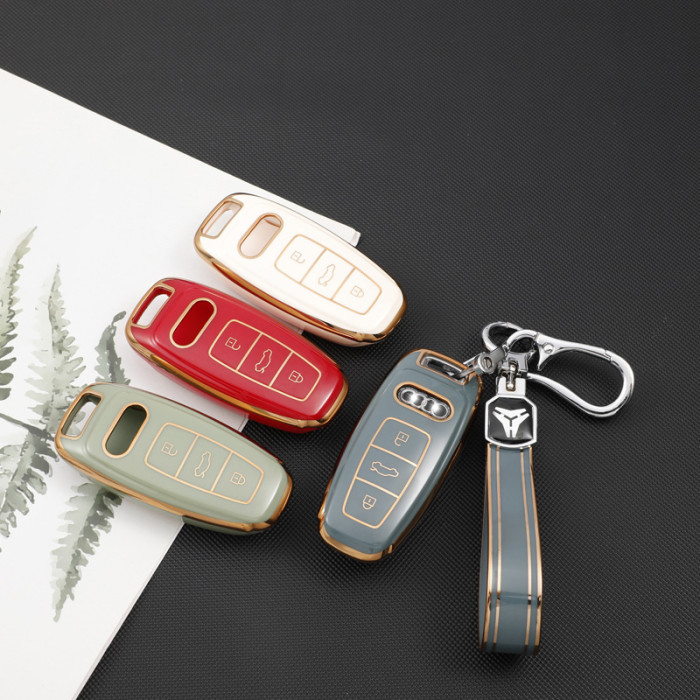Audi TPU protective key case,please choose the color