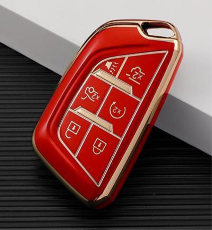 Cadillac TPU protective key case,please choose the color