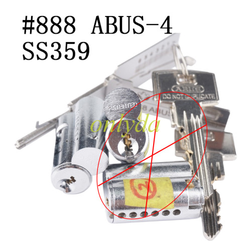 #888 ABUS-4 SS359 2 in 1 decode and lockpick for Civil lock