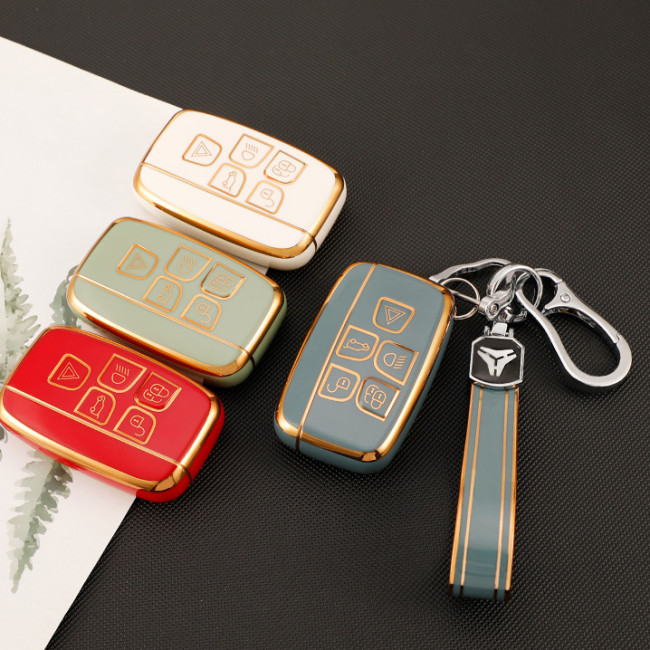 Discovery Sport, Range Rover Velar, Defender, Freelander 2 Landrover TPU protective key case,please choose the color.