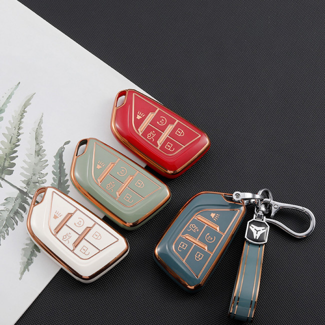 Cadillac TPU protective key case,please choose the color