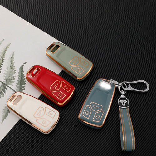 Audi TPU protective key case,please choose the color