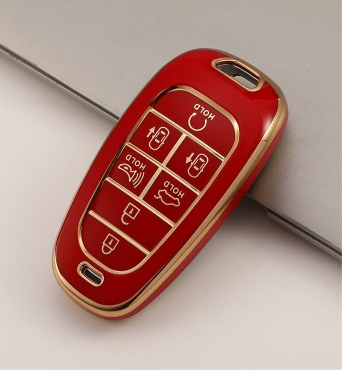 Hyundai TPU protective key case,please choose the color.