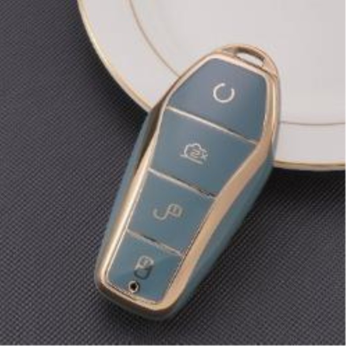 BYD Qin plusdmi, 20A2A1 Yuan proD1 Qin plusE1E2 TPU protective key case,please choose the color.
