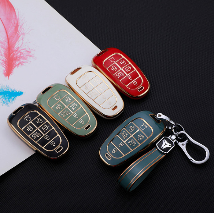 Hyundai TPU protective key case,please choose the color.
