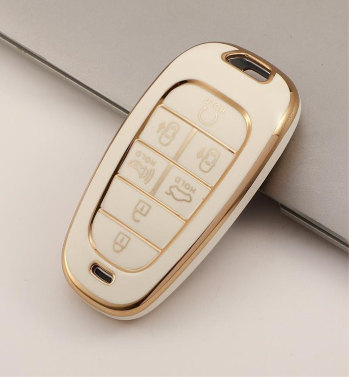 Hyundai TPU protective key case,please choose the color.