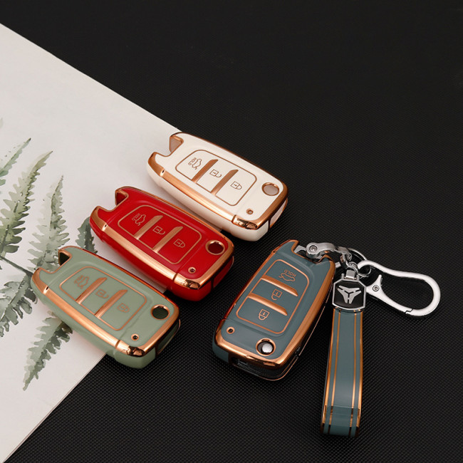 Hyundai TPU protective key case,please choose the color.