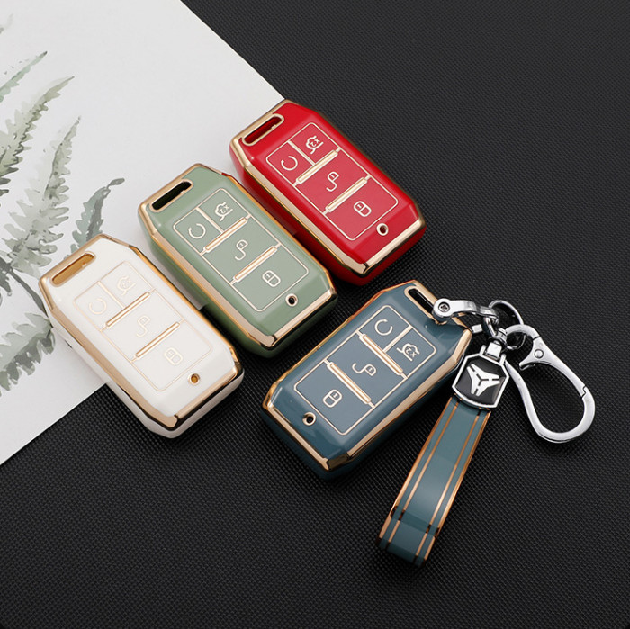BYD Qin Fuel Version Yuan E3 New Energy E2 s2 Qin EV/535/e1 TPU protective key case,please choose the color.
