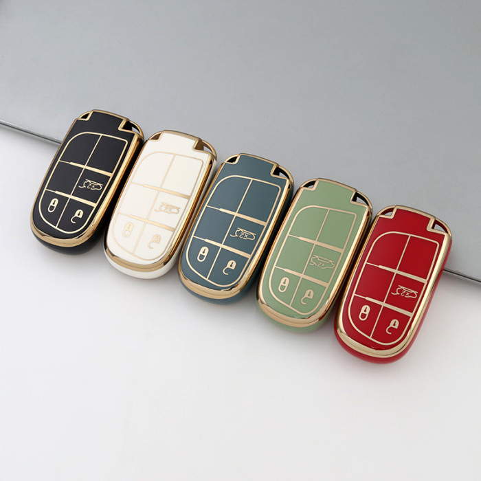 Jeep Compass/Cherokee/Revenge/Grand Cherokee/Grand Commander TPU protective key case,please choose the color.