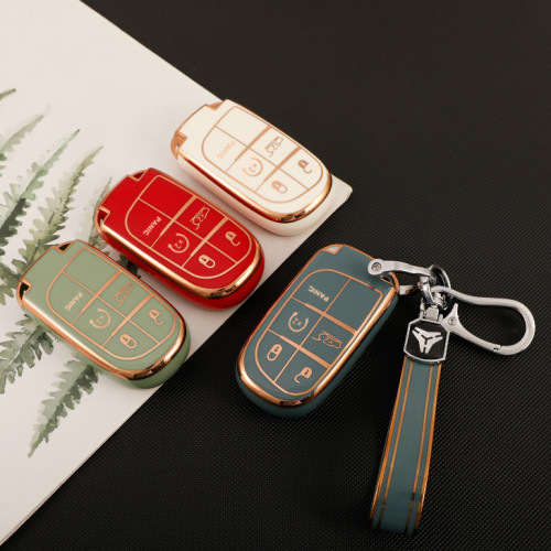 Jeep TPU protective key case,please choose the color.