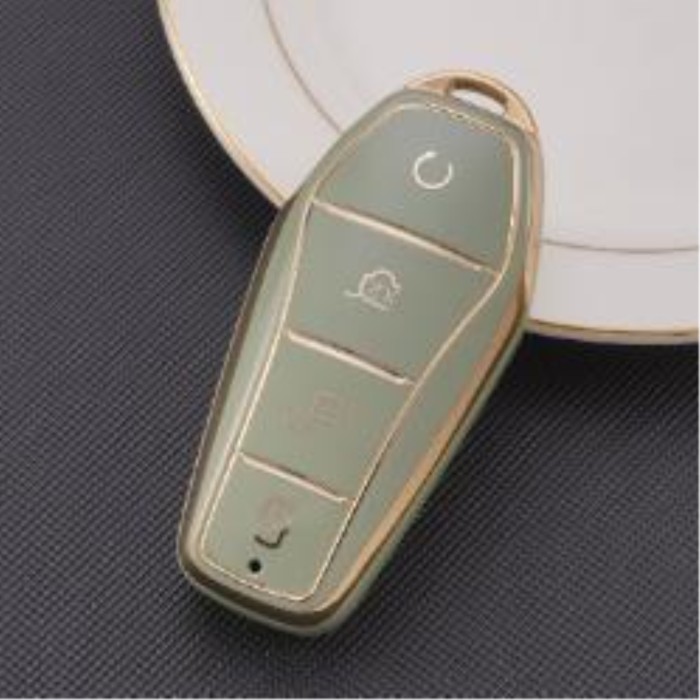 BYD Qin plusdmi, 20A2A1 Yuan proD1 Qin plusE1E2 TPU protective key case,please choose the color.