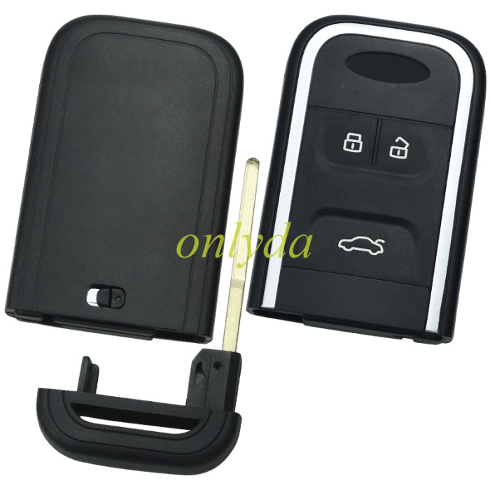 For Chery original smart 3 button  remote key with 4A chip 434mhz