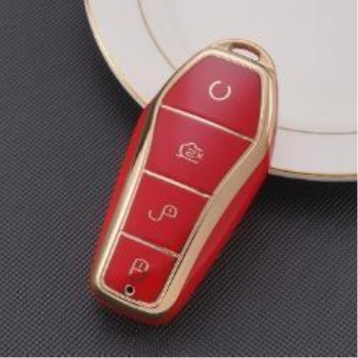 BYD Qin plusdmi, 20A2A1 Yuan proD1 Qin plusE1E2 TPU protective key case,please choose the color.