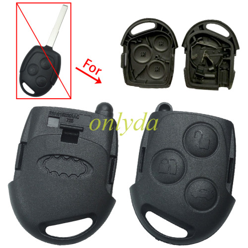 For  Ford Mondeo /Focus remot key shell with badge