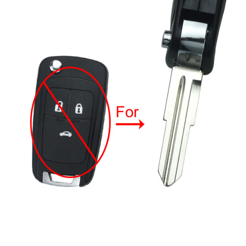 For Chevrolet  remote key shell   blade