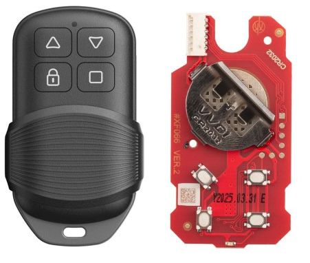 XKGHG3EN Xhorse Masker Style 4 Buttons Garage Remote 2nd Generation Universal Remote