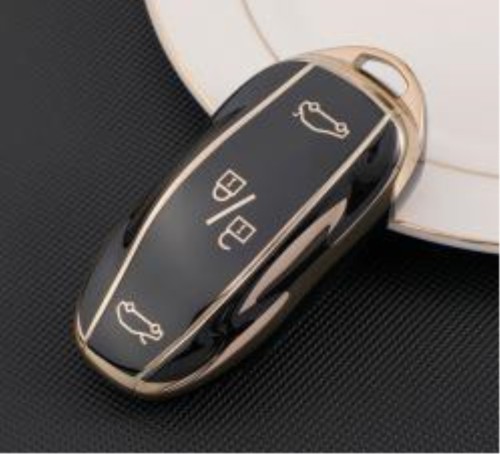 Tesla TPU protective key case,please choose the color.
