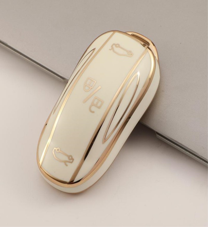 Tesla TPU protective key case,please choose the color.