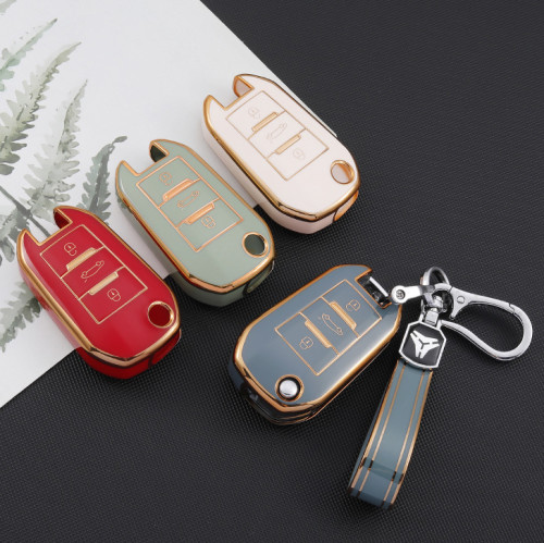 Peugeot TPU protective key case,please choose the color.