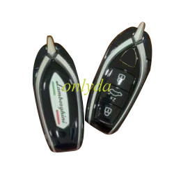 Aftermarket for Lamborghini  3 button remote key blank with Badge